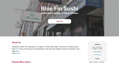 Desktop Screenshot of bluefinsushichicago.com